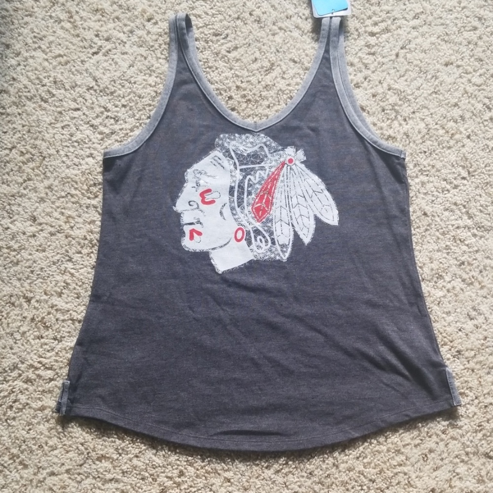 ⛸🏒Reebok Chicago Blackhawks tank top🔥